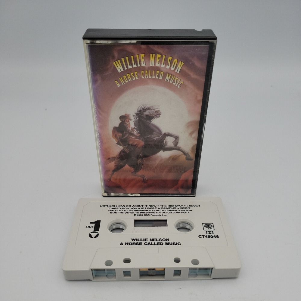 Willie Nelson A Horse Called Music 1989 Cassette Tape Columbia FCT-45046